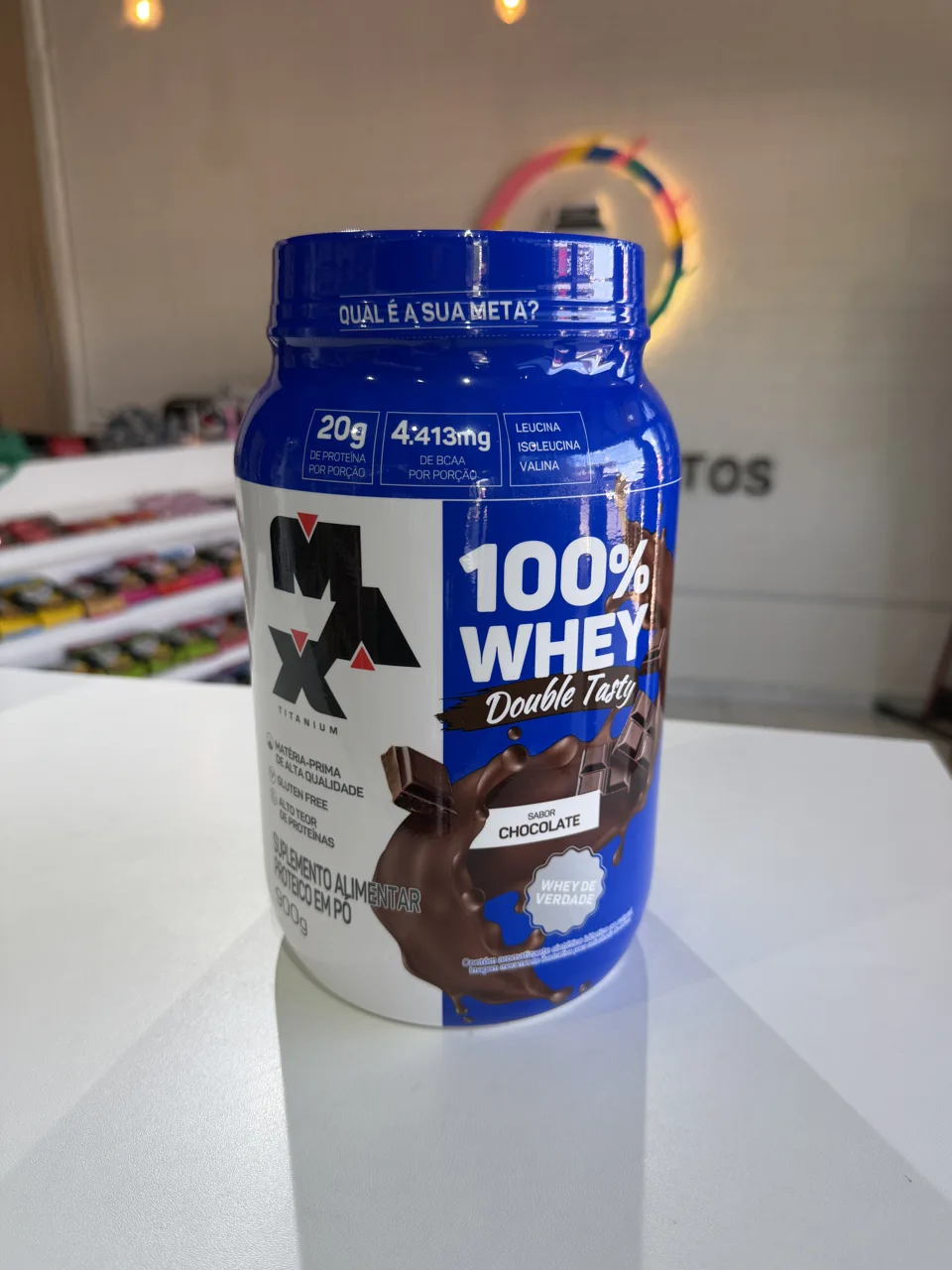 Max Titanium 100% Whey Double Tasty — Chocolate