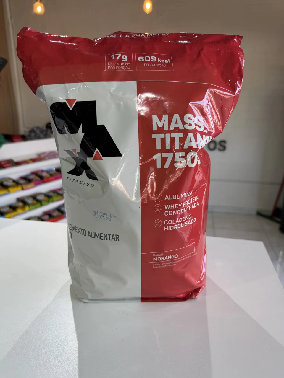 Max Titanium Mass Titanium 17500 — Morango
