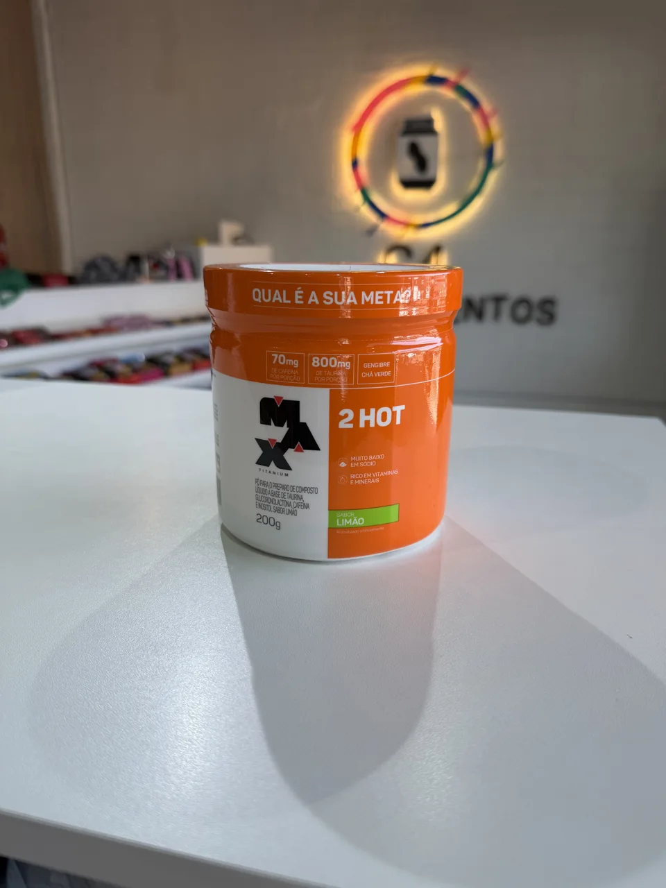 Max Titanium 2Hot — Limão