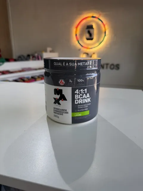 Max Titanium BCAA Drink 4:1:1 — Limão