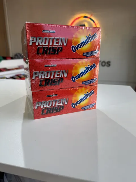 Integralmédica Protein Crisp Bar Ovomaltine — Ovomaltine — caixa com 12 unidades de 45 g