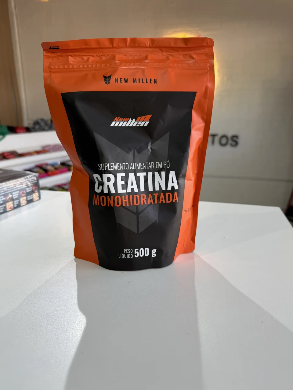 New Millen Creatina Monohidratada — Pouch neutro 500 g