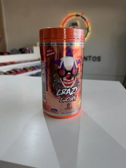 Demons Lab Crazy Clown — Halloween Orange