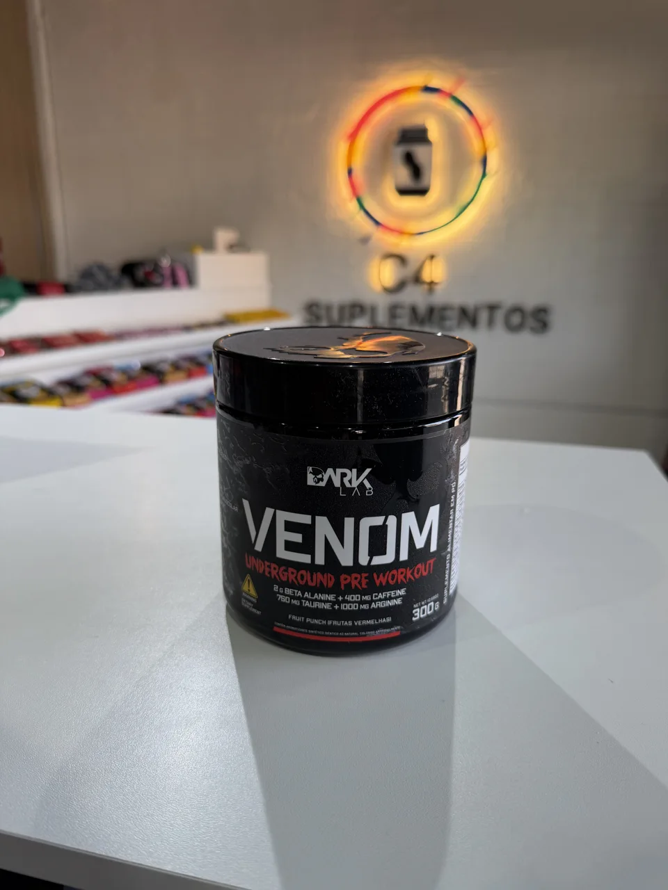 Dark Lab Venom Underground — Fruit Punch · Frutas vermelhas