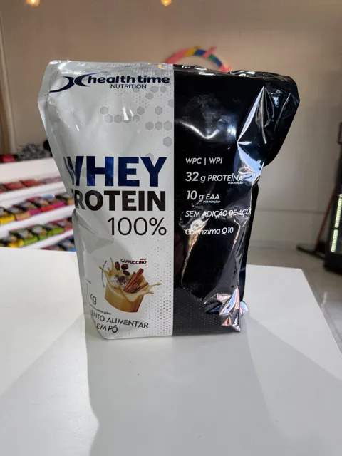 Health Time Whey Protein 100% — Cappuccino